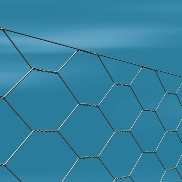 Siatka heksagonalna ocynkowana 0,5x10m, oczko 13x13mm drut 0,6mm